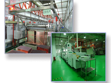 全套進(jìn)口自動生產(chǎn)線，自有各種表面處理設(shè)備